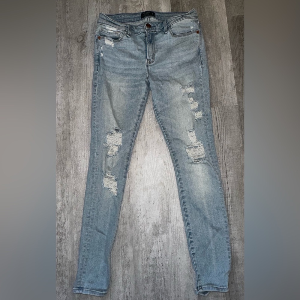 Abercrombie & Fitch Harper low rise super skinny jeans size 26/2s